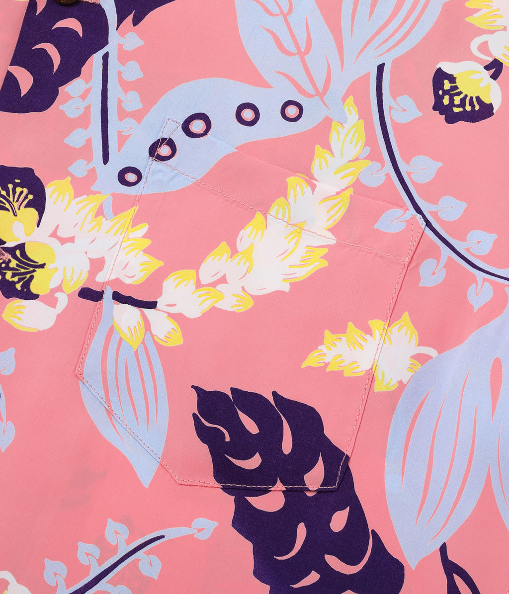 RAYON HAWAIIAN SHIRT “SHELL GINGER”