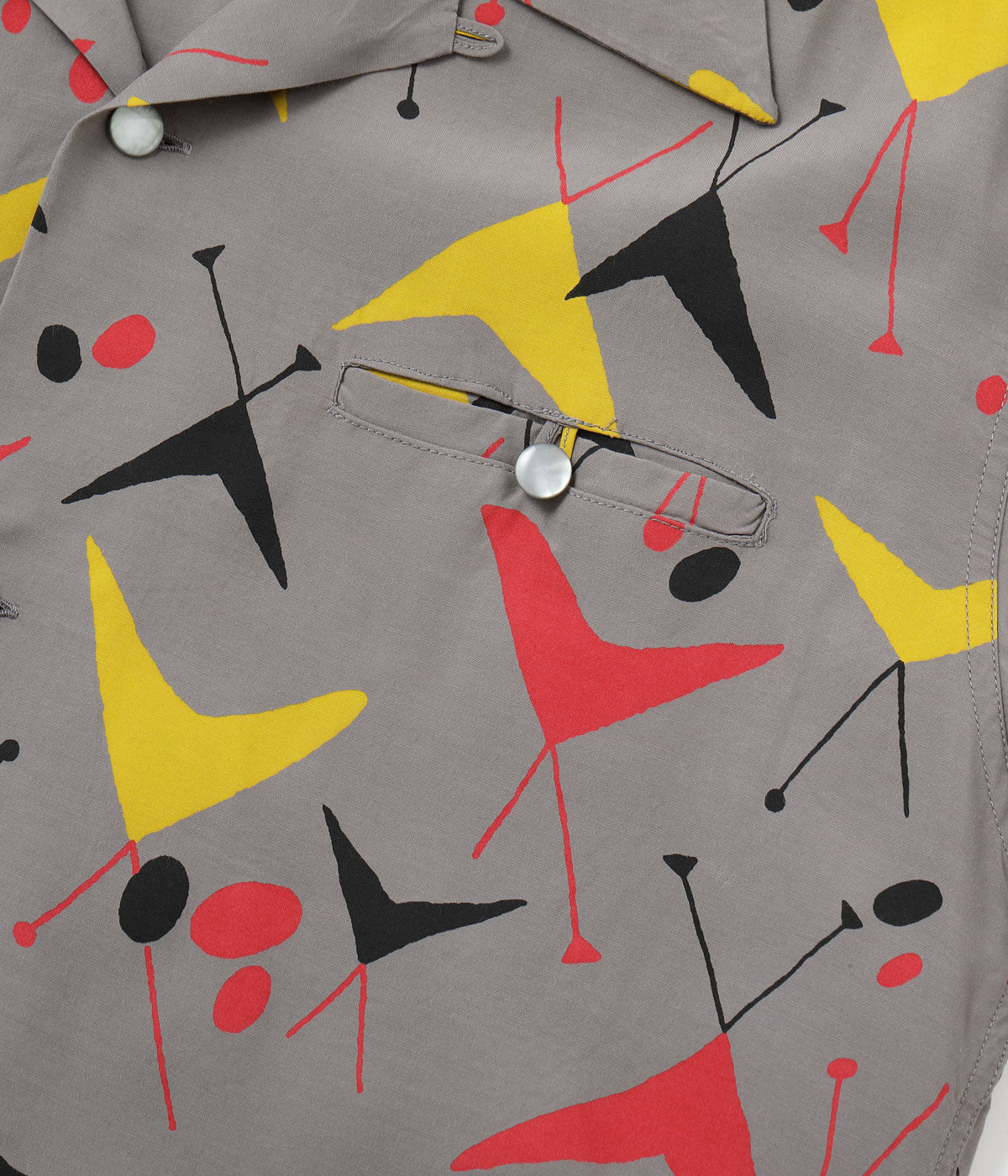 HIGH DENSITY RAYON OPEN SHIRT “ATOMIC”