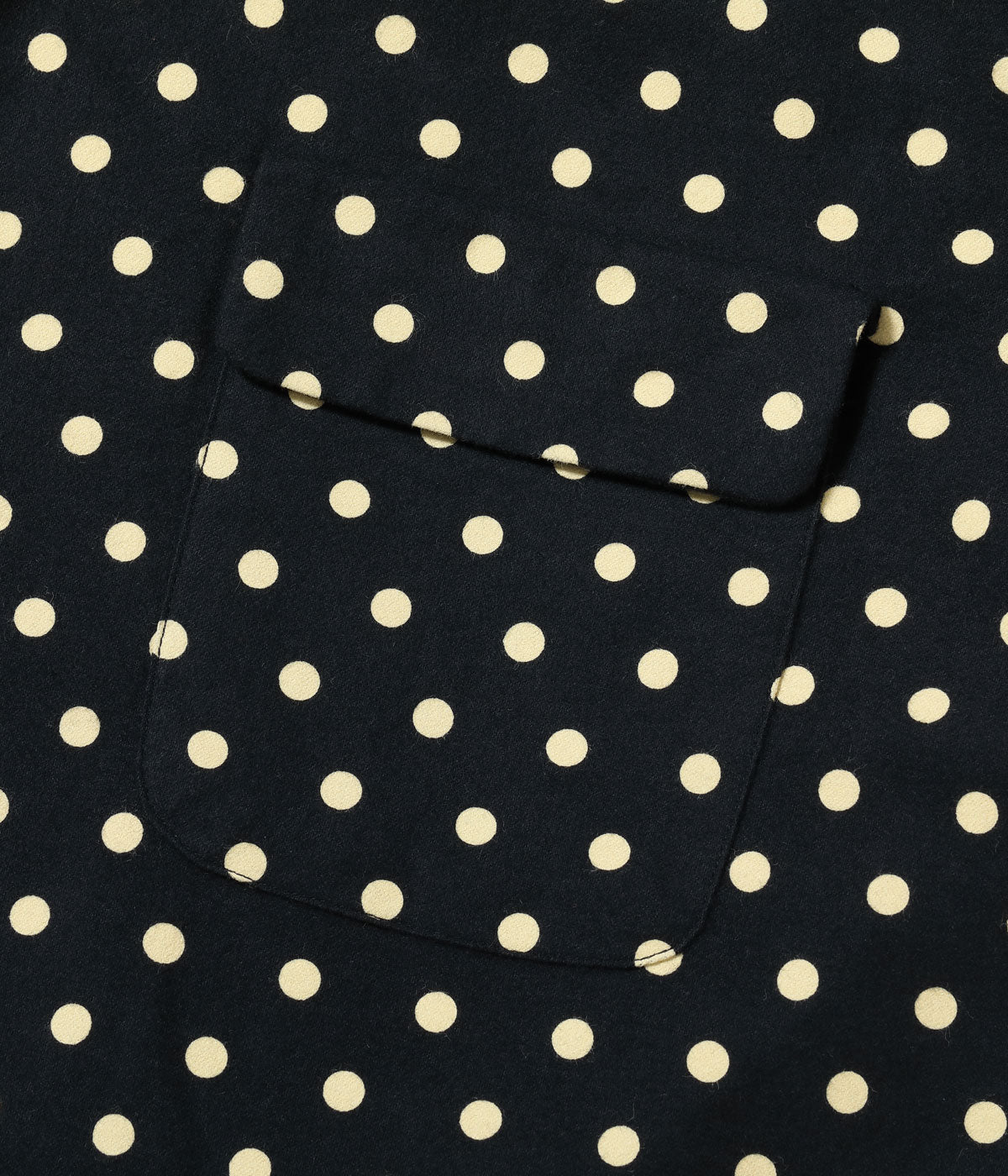 Early 1950s Style Flannel Sports Shirt “POLKA DOT”
