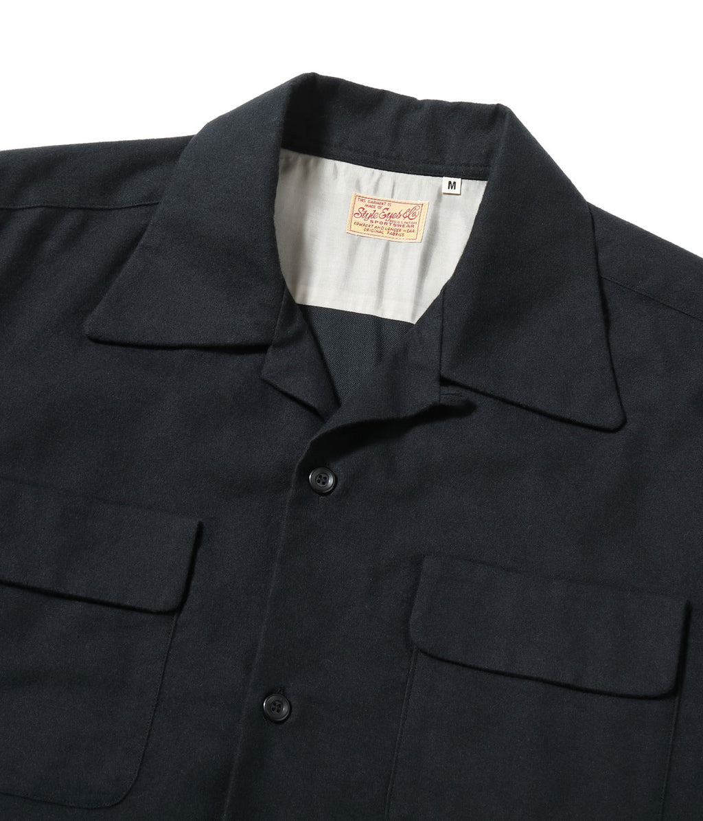 Mid 1950s Style Flannel Sports Shirt “PLAIN”