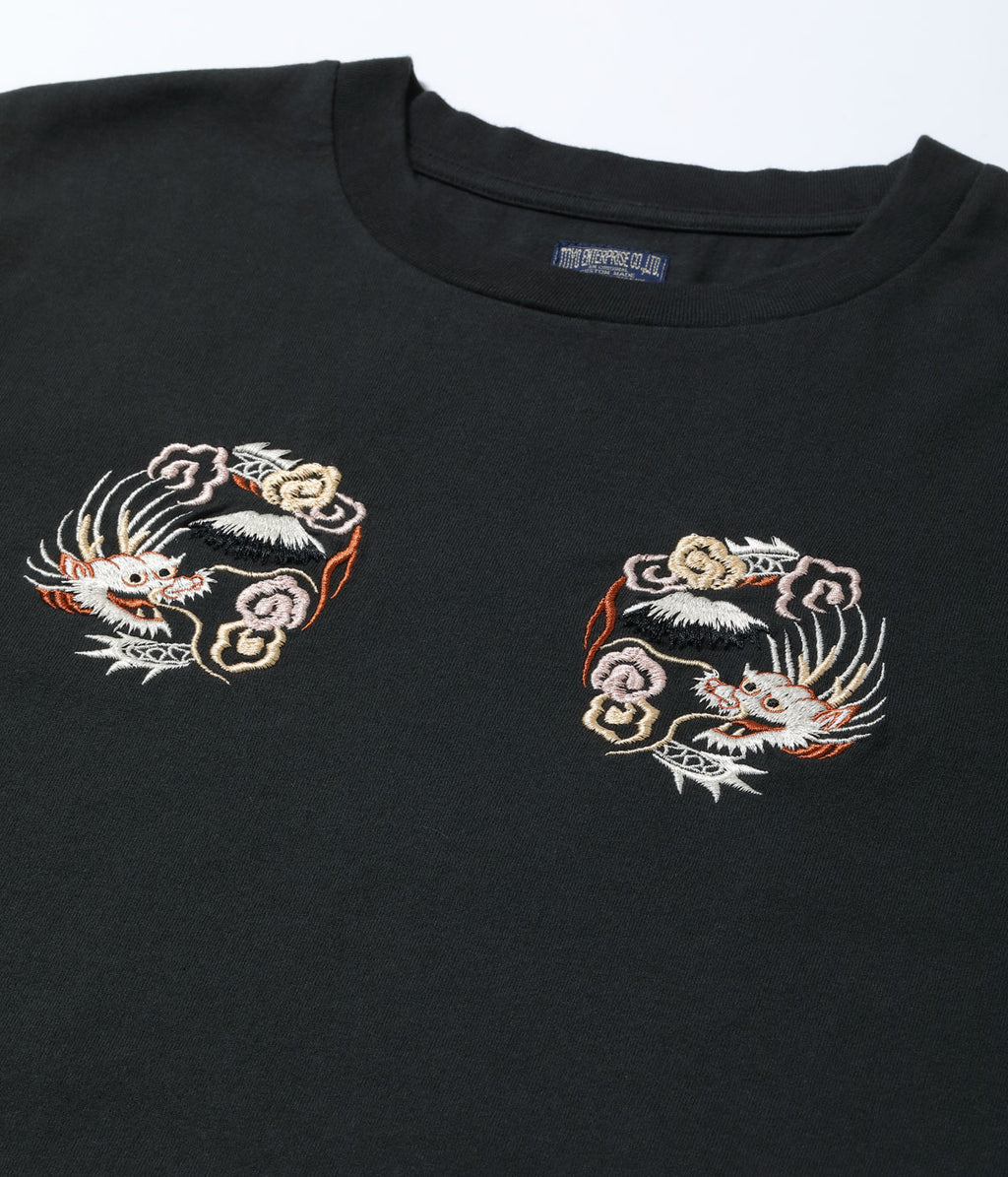 LONG SLEEVE SUKA T-SHIRT EMBROIDERED “DRAGON”