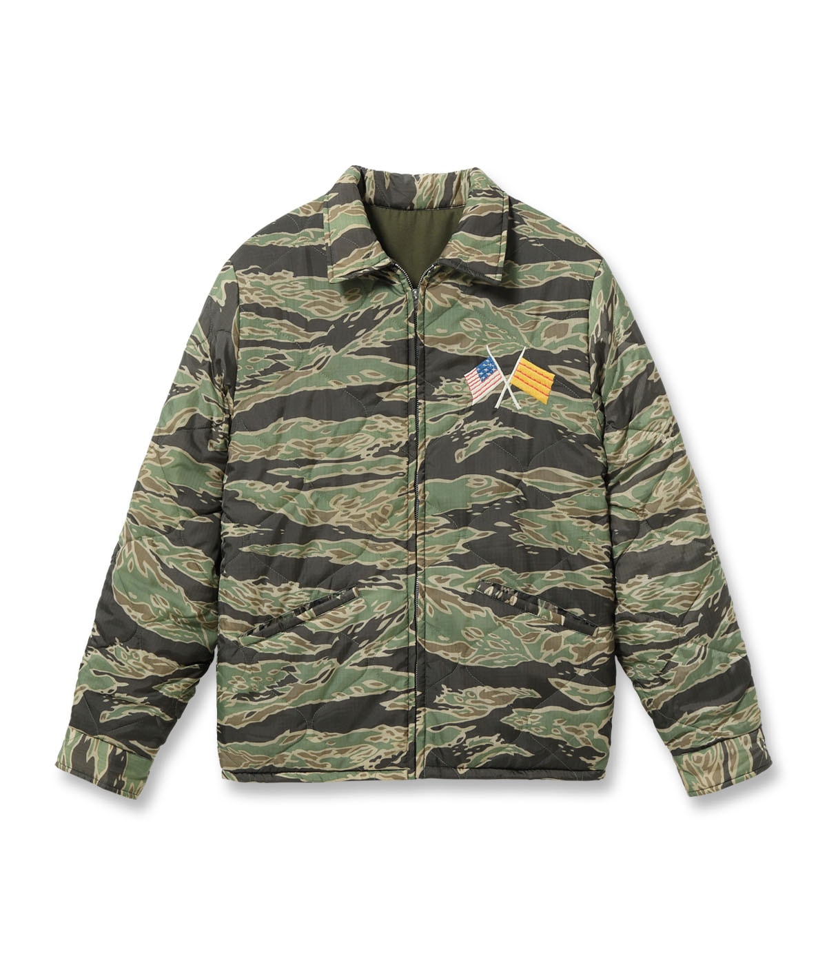 Mid 1960s Style Reversible Vietnam Jacket “VIET-NAM MAP” × “LANDSCAPE”