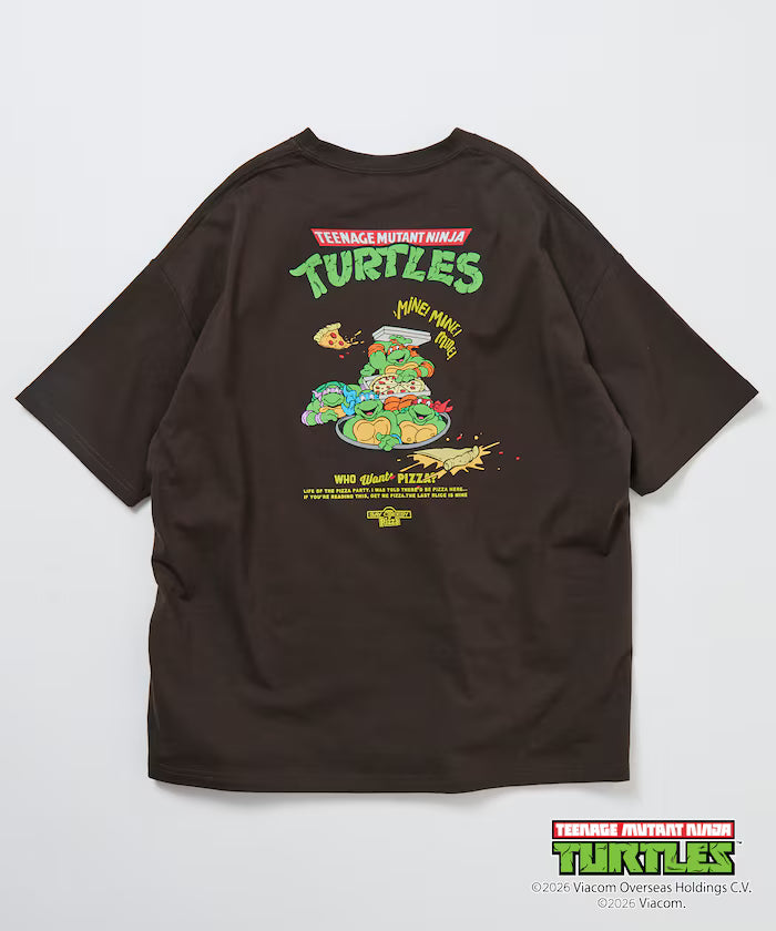Teenage Mutant Ninja Turtles/Mutant Turtles Special Big Silhouette Back Print T-Shirt 【Limited Edition】