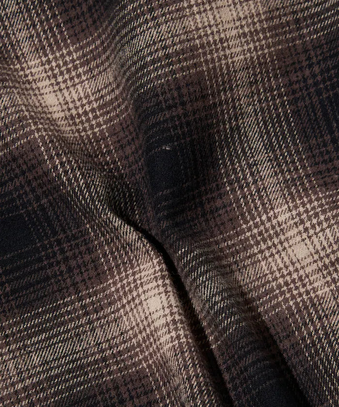 Wide Silhouette Ombre Check Spindle Shirt [Limited Edition]