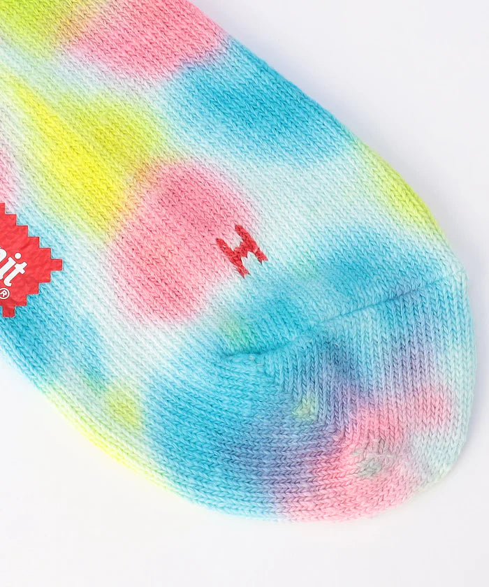 Tie-dye crew socks (for sizes 25.0-27.0cm)