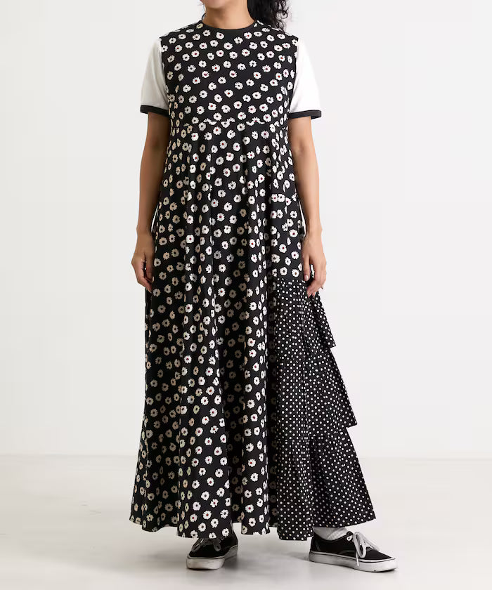 Asymmetrical Tiered Dress