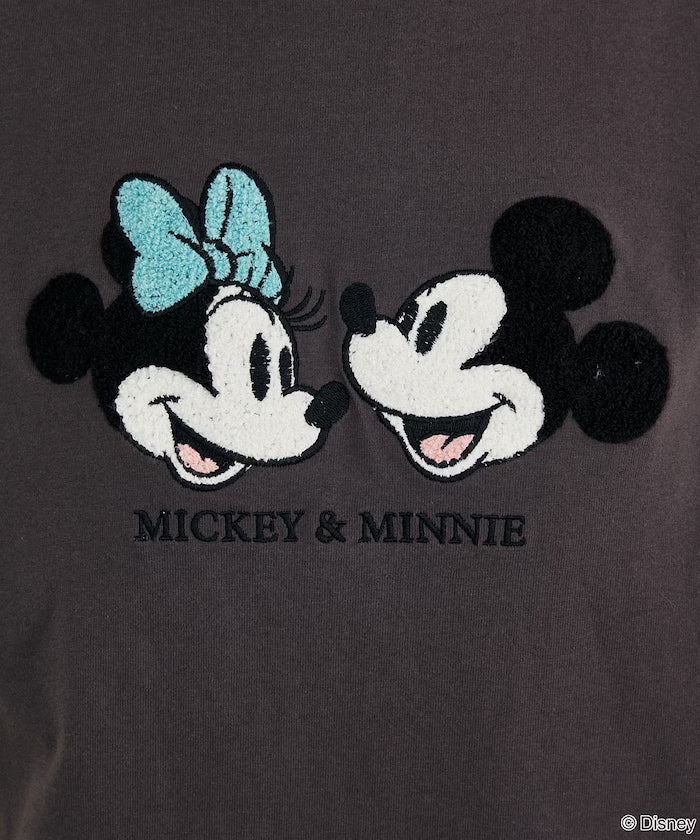 Mickey Mouse & Minnie Mouse/Mickey Mouse & Minnie Mouse/Sagara Embroidery T-Shirt Limited Edition