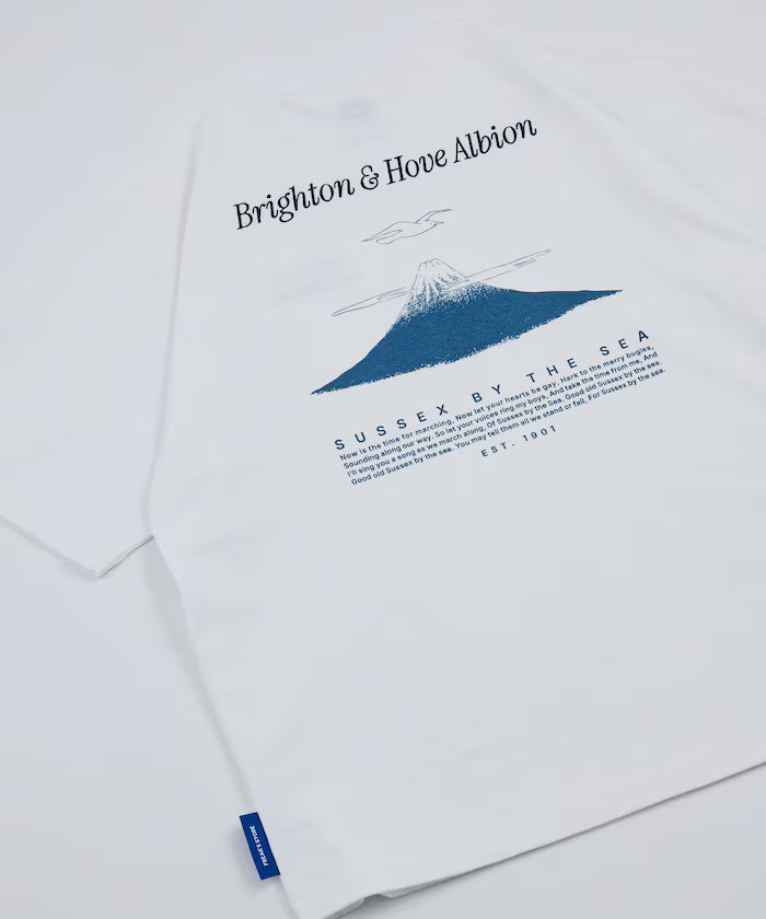 [Release on 5/22 at 12:00] BHA SEAGULLS JAPAN LANDSCAPE TEE - White