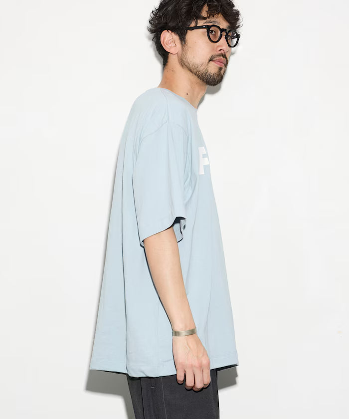 6 Ounce Front Logo Print Crew Neck T-Shirt / Print T-Shirt PR FIRST