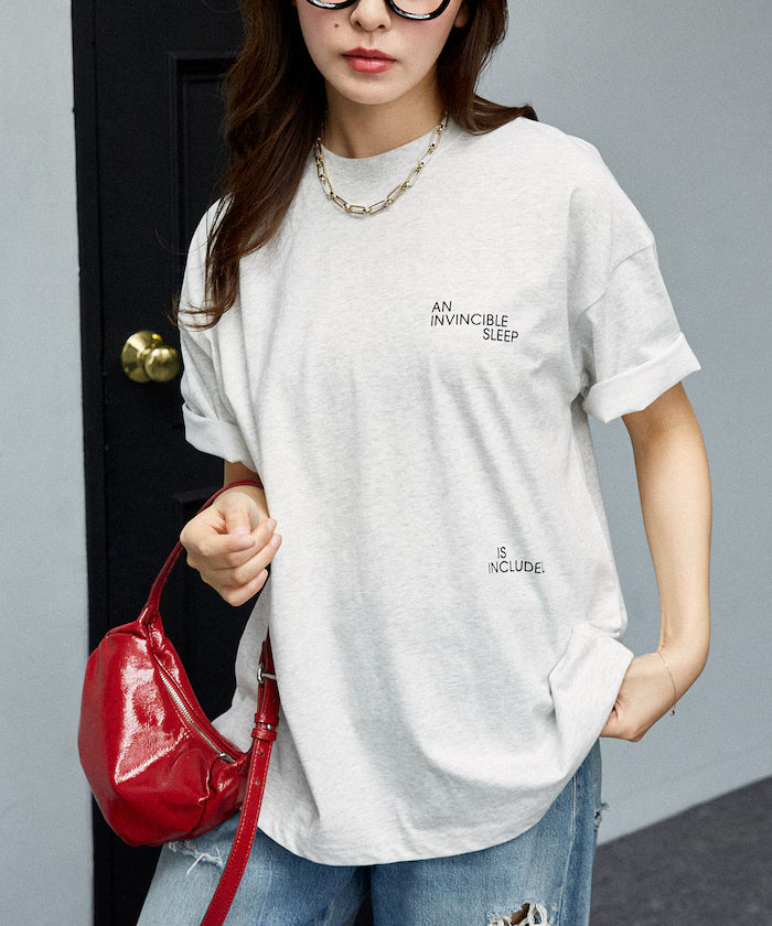 VINCIBLE SLEEP Cat Print T-Shirt Limited Edition
