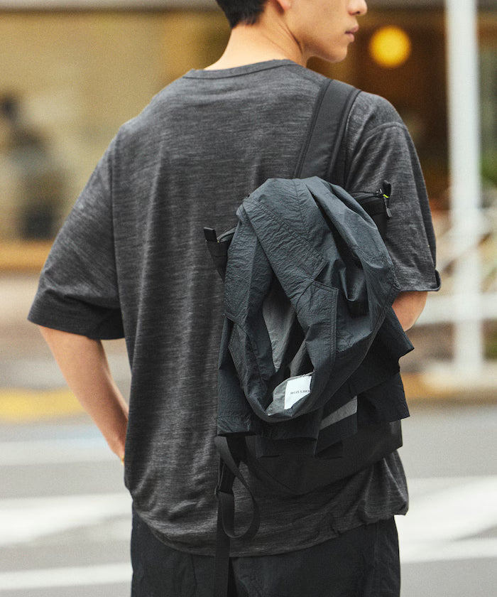 Ultra-Light Nylon Packable Wide Tapered Pants