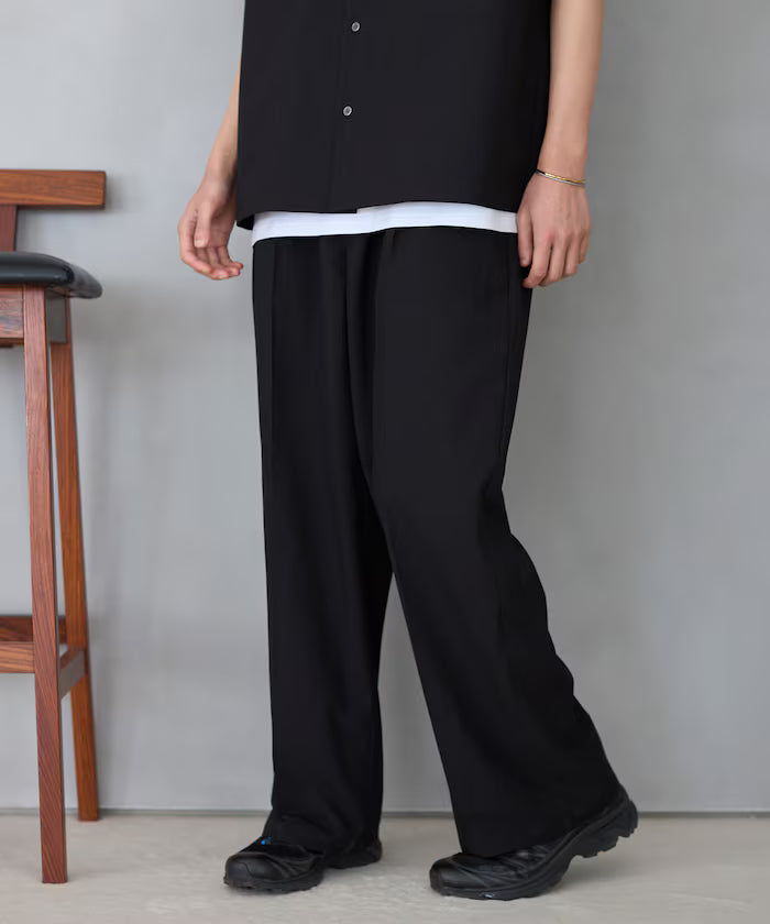 Functional Material Open Collar Short Sleeve Shirt Set 3 Piece Set / Washable / UV Cut / Quick Dry / Cooling Touch