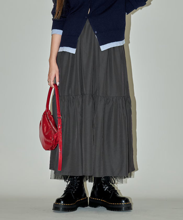 Tulle Layered Tiered Skirt Limited Edition