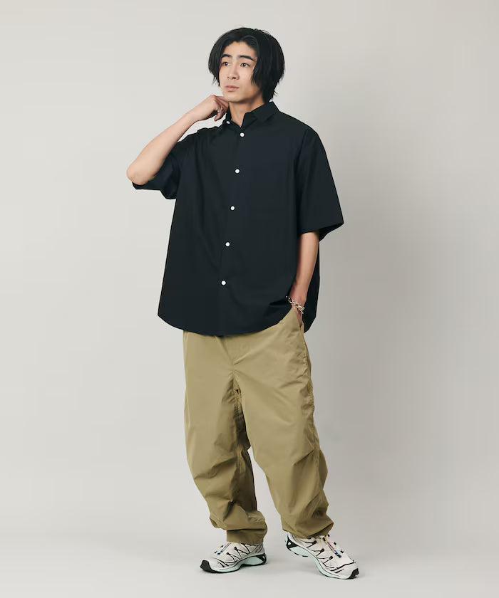 Relax Fit Relaxed Fit Short Sleeve Regular Collar Shirt [Limited Edition]