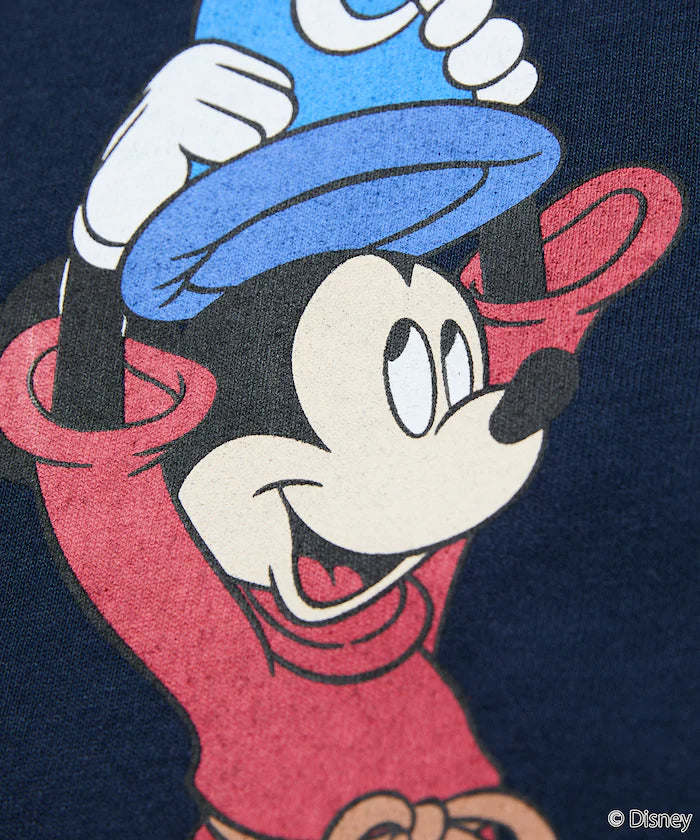 DISNEY/Mickey Mouse 'Fantasia'/Crew Neck Print T-Shirt 【Limited Edition】