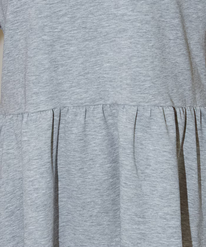 <Contact Cooling> Cool Ponchi Peplum T-Shirt Limited Edition