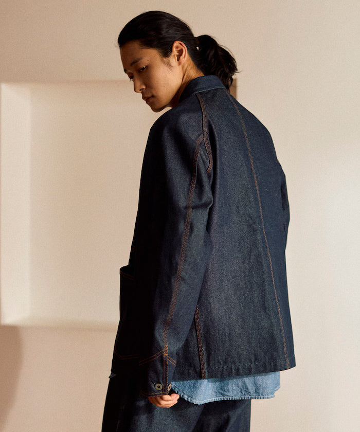 [Made in Japan] JAPAN DENIM COVERALL JACKET