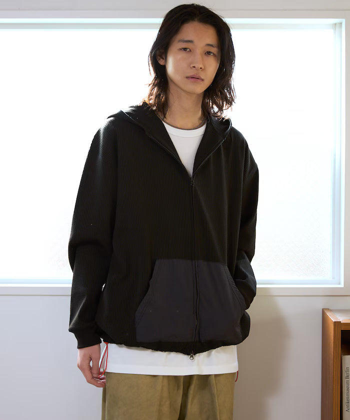 Spindle Tech Thermal Nylon Pocket Zip-Up Parker