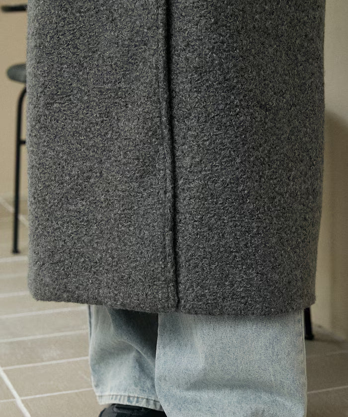 Multicolor Shaggy Long Coat Limited Edition