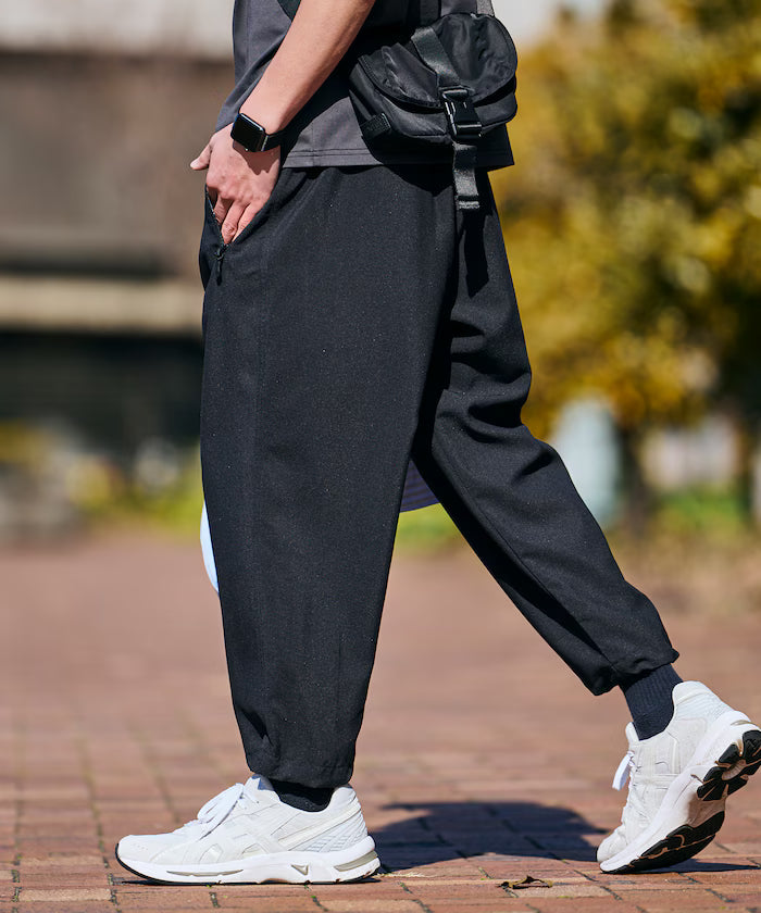 AiRide/Air Ride Semi-Wide Silhouette Cropped Easy Pants/Pocketable/Quick-Dry/UV Cut 【Limited Edition】