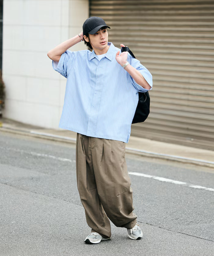 AiRide/Air Ride Wide Silhouette Pocketable Circus Pants/Quick Dry/UV Cut 【Limited Edition】