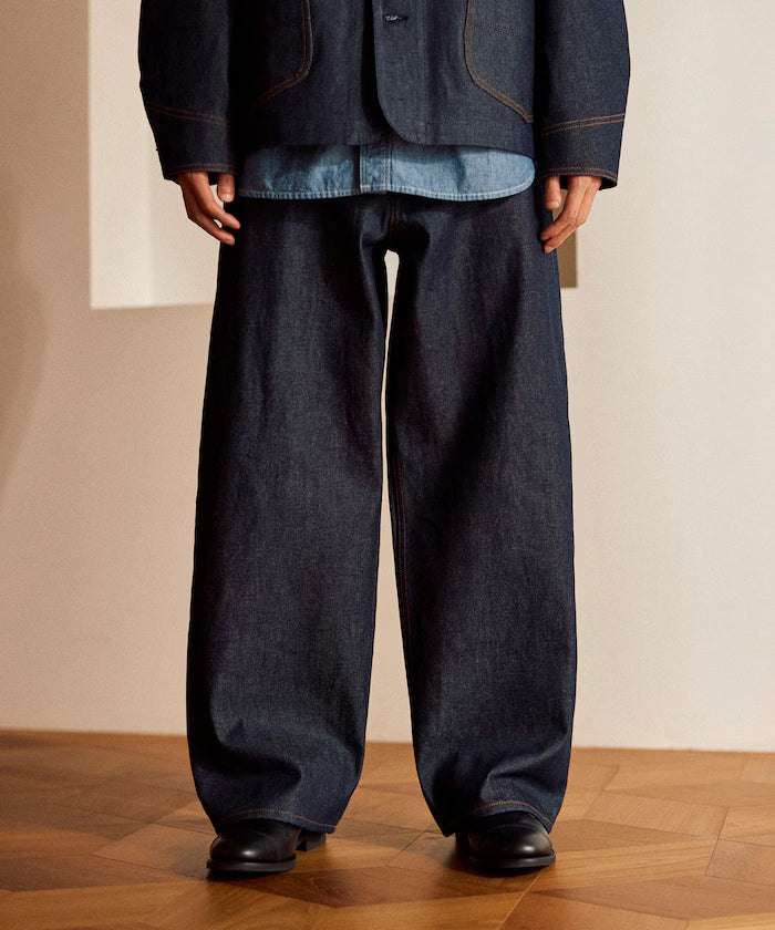 [Made in Japan] JAPAN DENIM WIDE 5PKT PANTS
