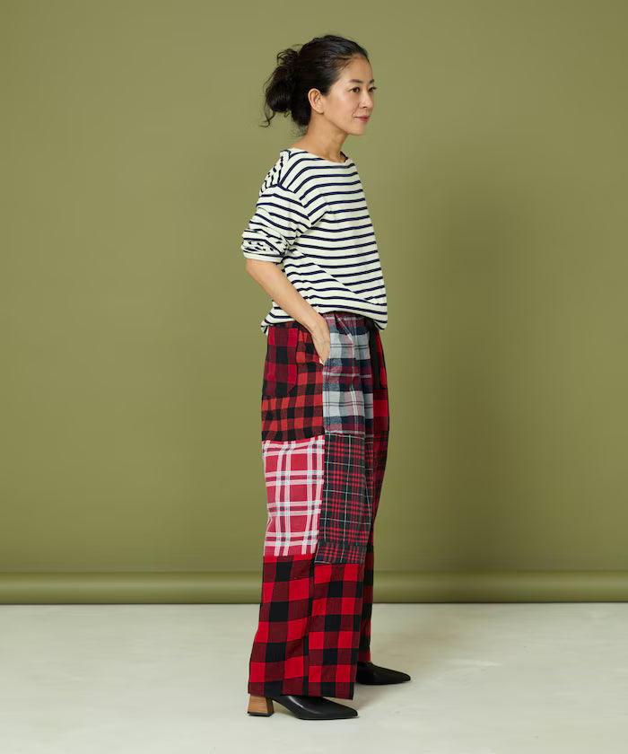 Flannel Check Easy Pants