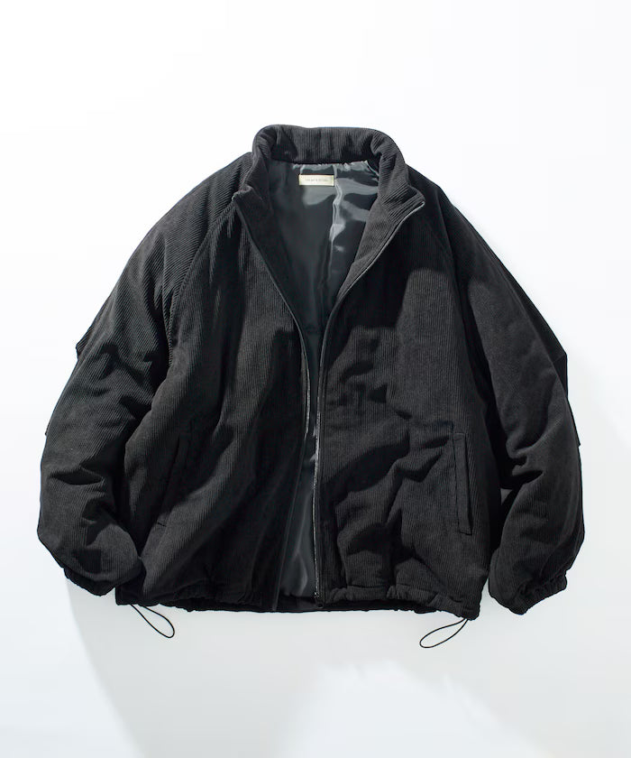 Relaxed Fit Corduroy Mid Padding Stand Blouson [Limited Edition]