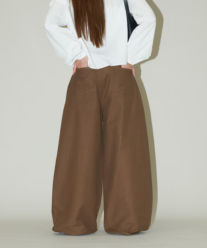 Barrel Pants with Slash Pocket Limited Edition