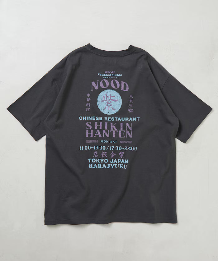 Limited Edition Purple Gold Hotel x FREAK'S STORE Exclusive Back Print Crew Neck T-Shirt