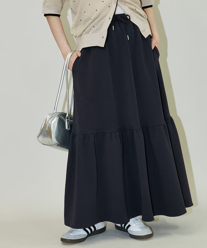 Ponte Tiered Skirt Limited Edition