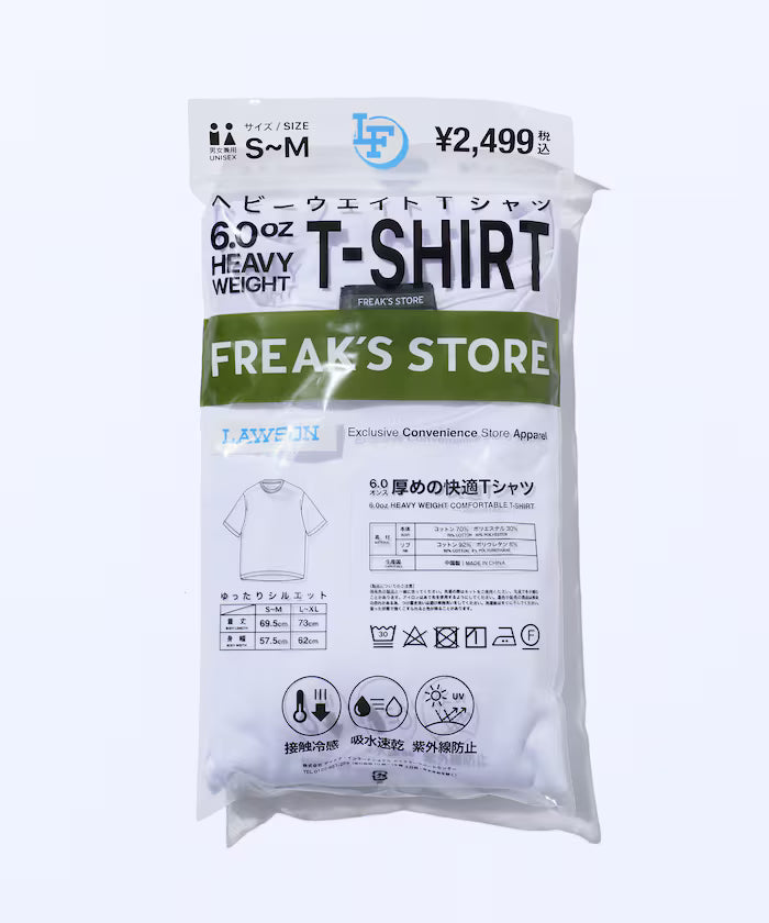 [March 19 Release] Lawson x FREAK'S STORE Relax Fit Comfortable T-Shirt / Lawson Freak