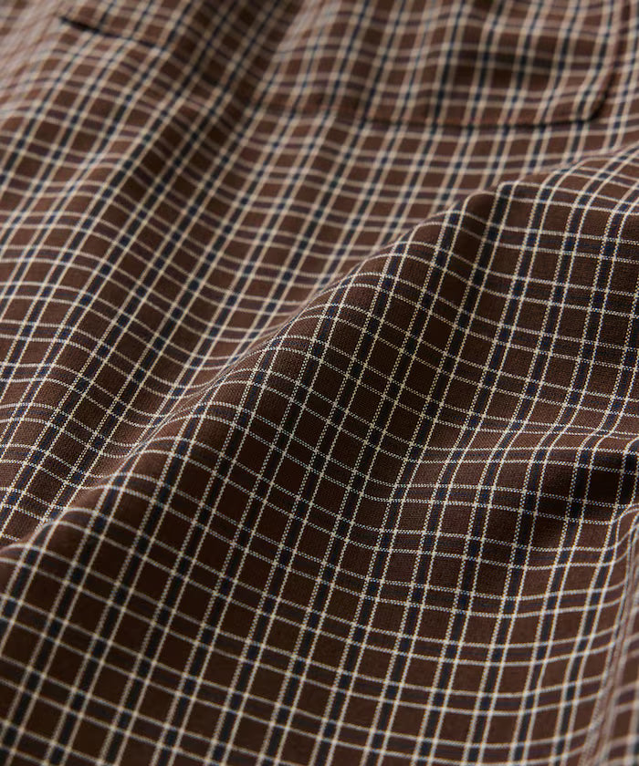 Relax Fit Classic Pattern Regular Collar Shirt / Check Pattern / Stripe Pattern 【Limited Edition】