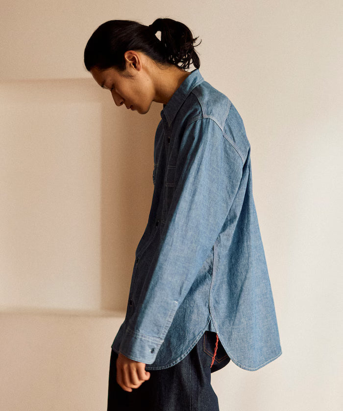 [Made in Japan] JAPAN CHAMBRAY SHIRT L/S