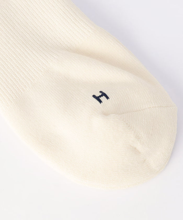 Back logo quarter socks (25.0-27.0cm compatible)