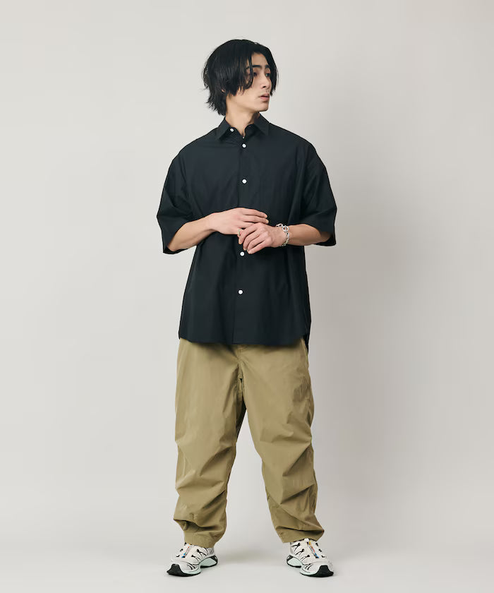 Relax Fit Relaxed Fit Short Sleeve Regular Collar Shirt [Limited Edition]
