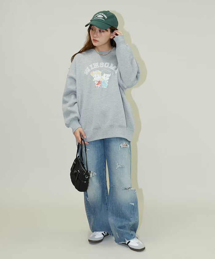 Retro Kids College Style Sweat Limited Release