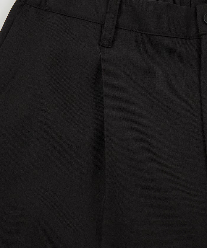 1-Tack Baggy Silhouette Slacks Short Pants