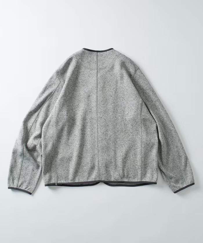 Relaxed Fit Knit Fleece Cardigan