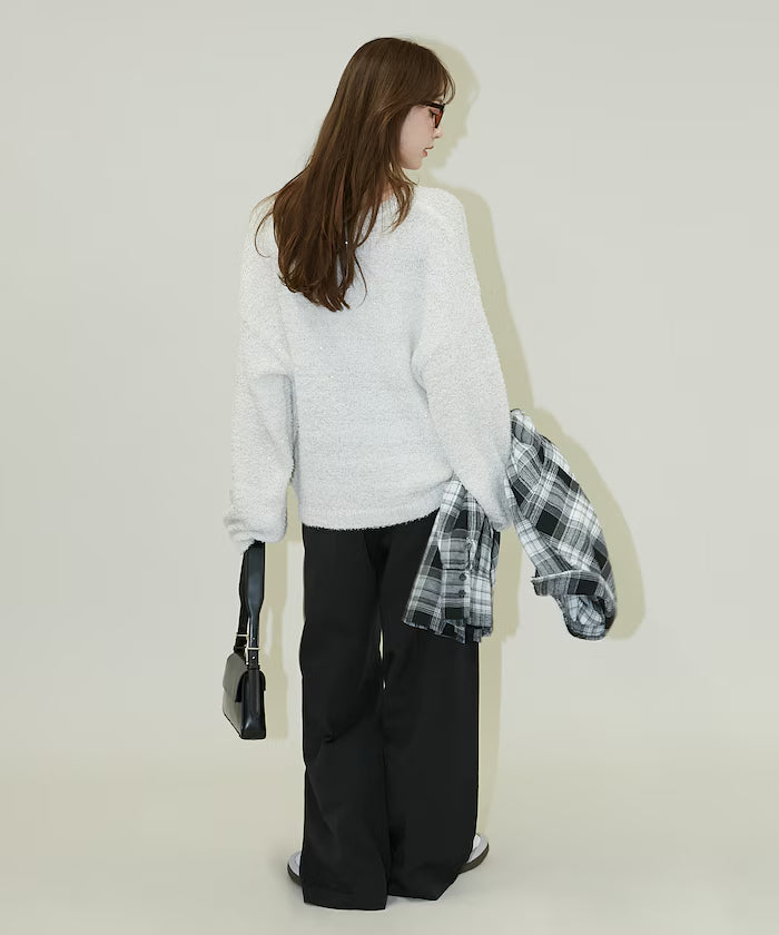 West Shearing Panel Easy Slacks Pants Limited Edition