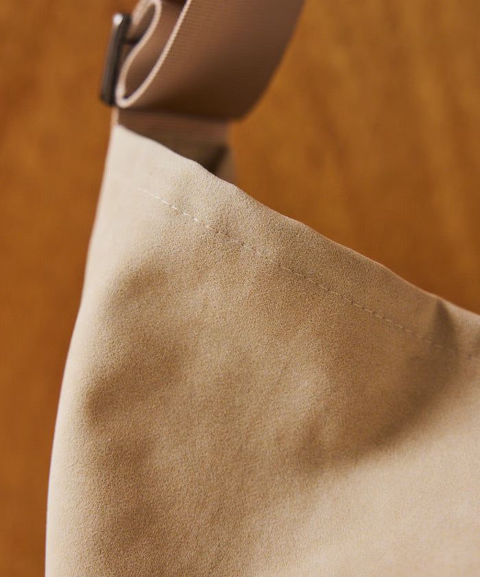 Custom ECO SUEDE SHOULDER BAG Eco Suede Shoulder Bag