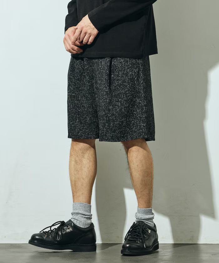 Summer Tweed Easy Wide Shorts / Compatible with Setup