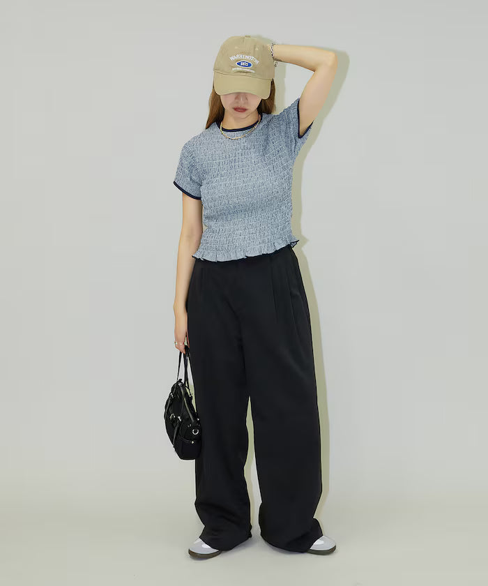 Shearing Design Check Pullover Shirt