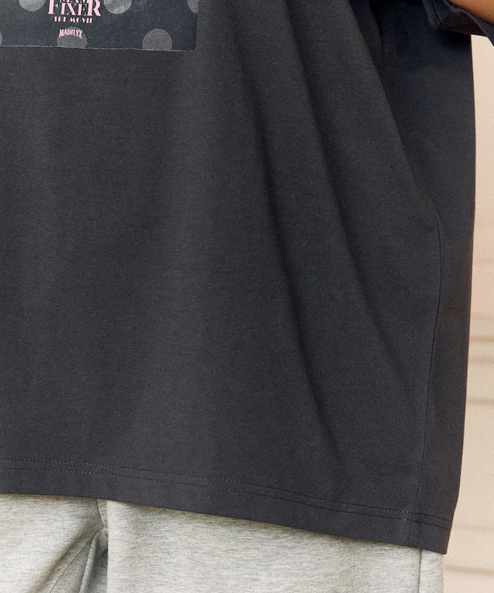 <Functional Material> MIAMI NIGHTS Cat Photo T-shirt Limited Edition