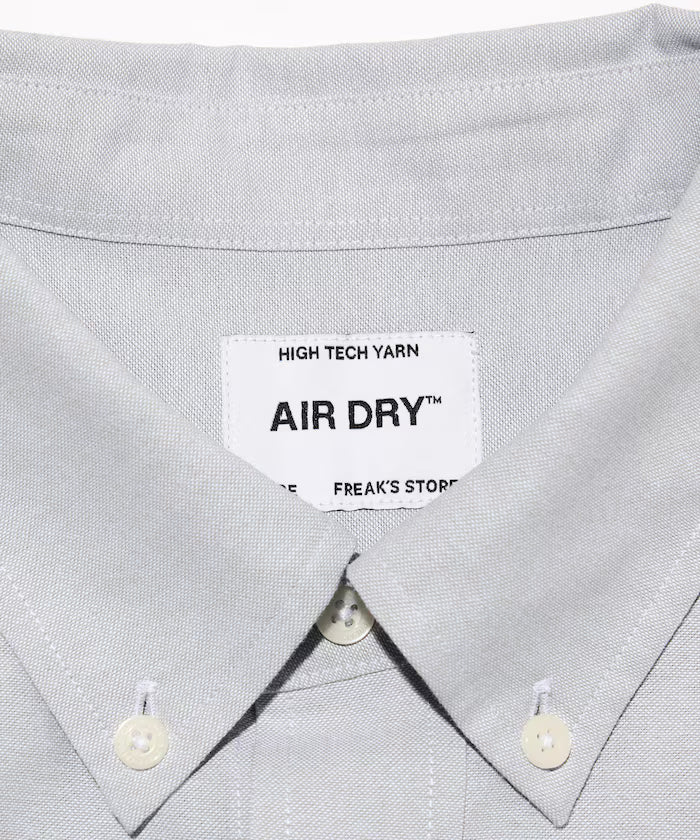 AIRDRY HIGH TECHYARN High-performance Material Oxford Button-down Shirt Long Sleeve