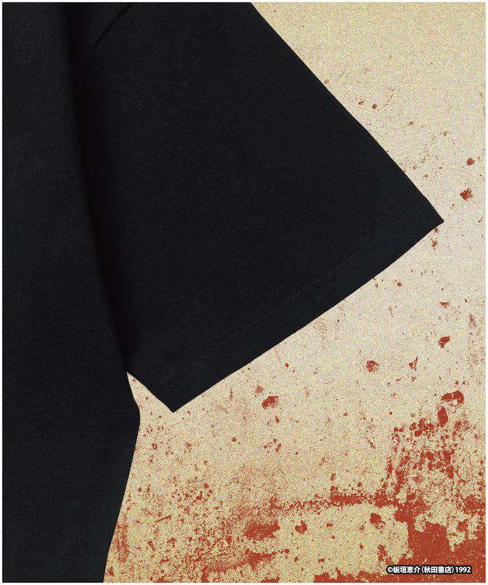 [June 12 12:00 Start of Sales] Baki 'Kaoru Hanayama/Yakuza Stand' Print Crew Neck T-shirt