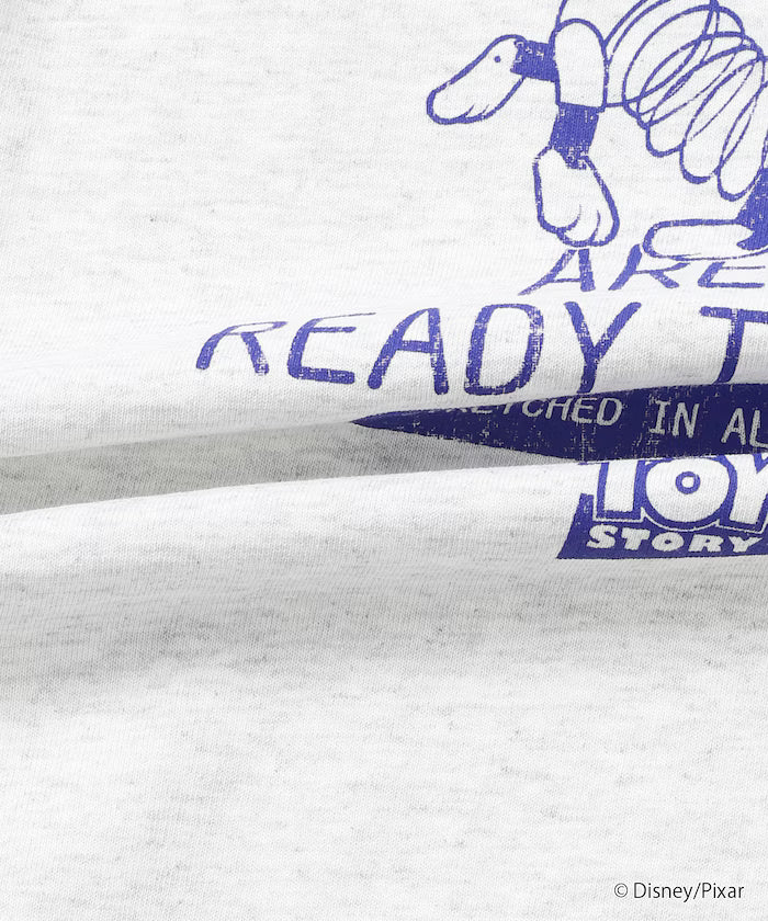 [TOY STORY] Exclusive Back Print Crew Neck T-Shirt / Slinky Dog [Limited Edition]