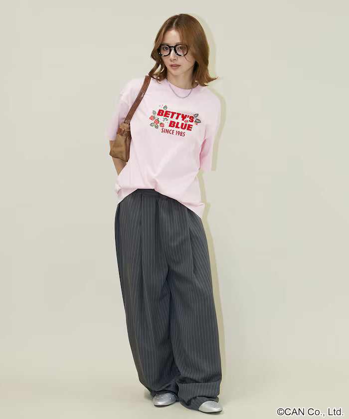 BETTY'S BLUE Flock Logo T-Shirt Limited Edition