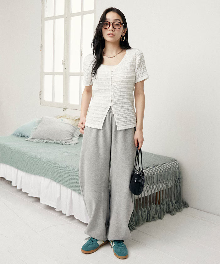 V-Neck Half Sleeve Cardigan Limited Edition