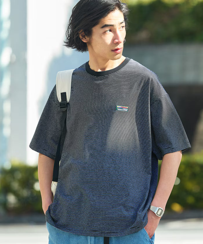 STORATECH/Stratech Big Silhouette One Point Logo T-Shirt/Antibacterial/Odor Resistant/Antimicrobial/UV Cut/Contact Cooling Moisture Wicking 【Limited Release】